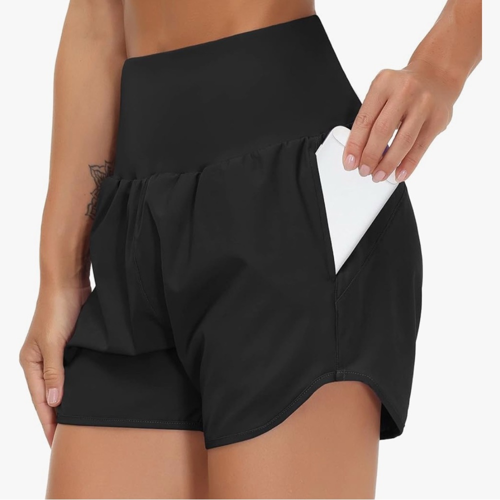 NWT. TGP | Black Athletics Shorts